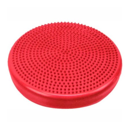 Fabrication Enterprises CanDo Inflatable Vestibular Seating/Standing Disc, 35 cm (14"), Red 30-1870R